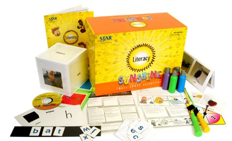 Sunshine literacy kit : small group learning activities for children with autism and other developmental disabilities /