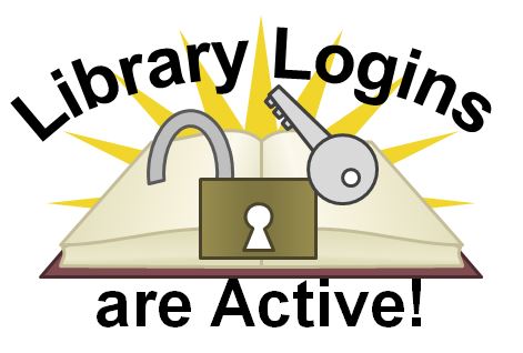 Library Logins are Active