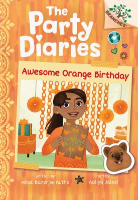 Awesome orange birthday